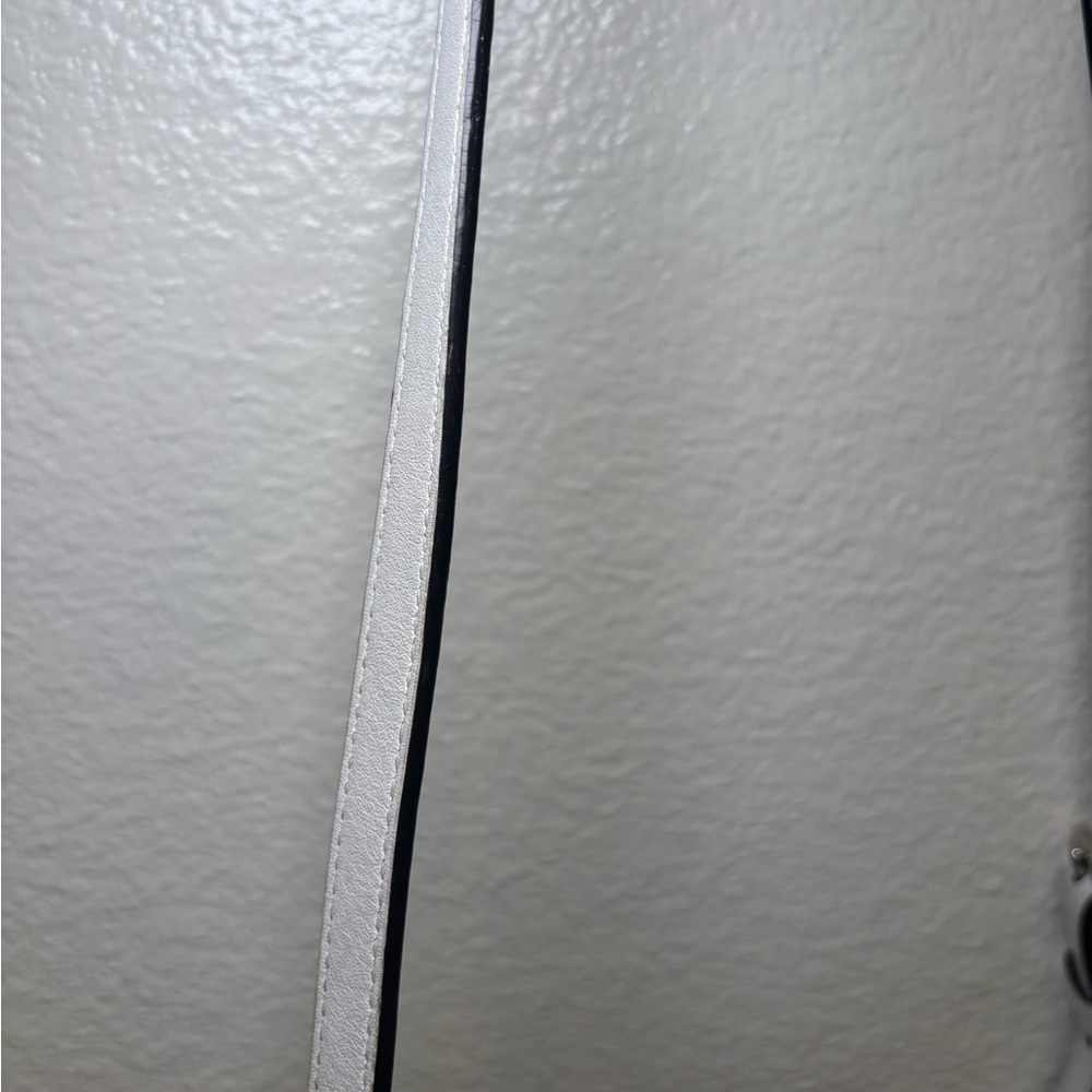Coach Off-White Perforated Crossbody Bag - Picture 7 of 7